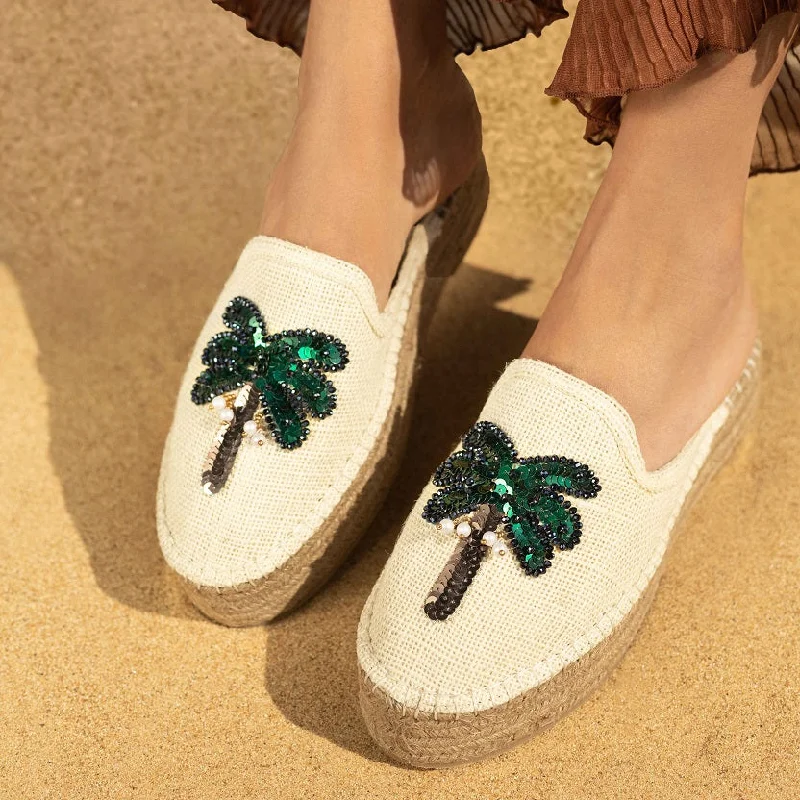 Coco Off white Espadrilles Platform