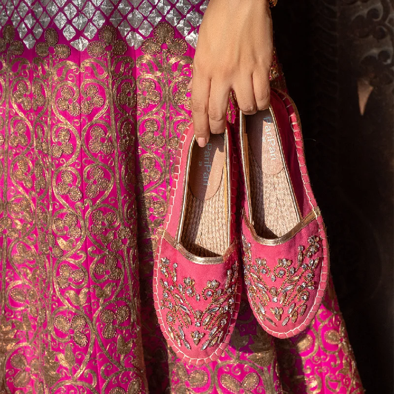 Diva Rani Pink Espadrilles