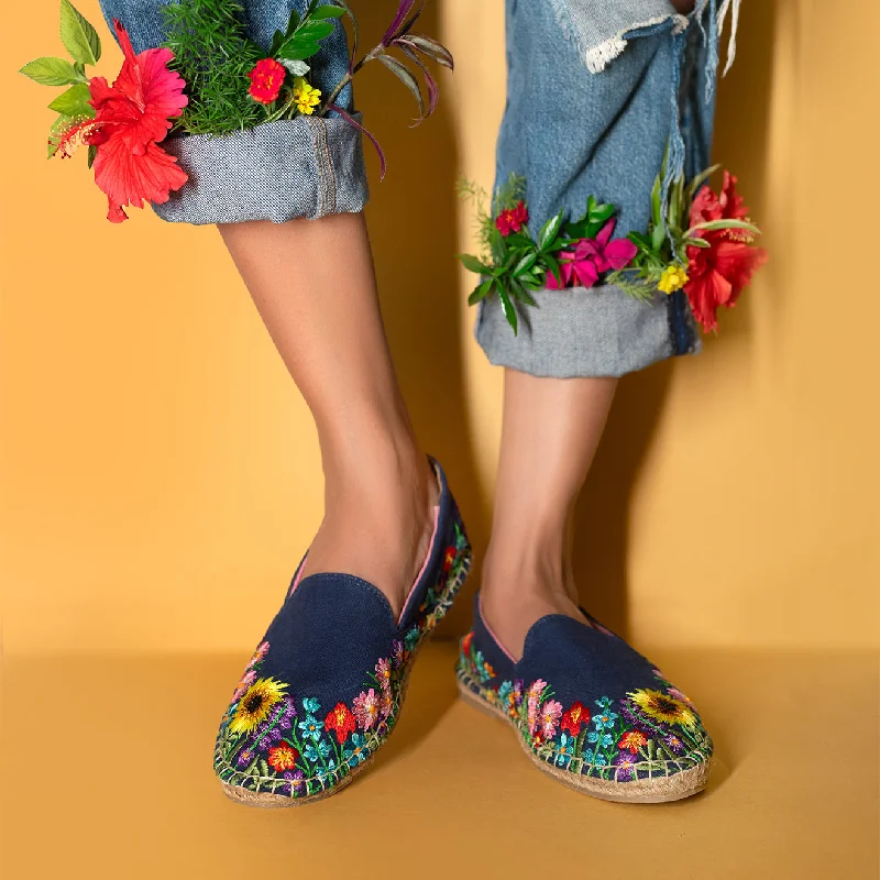 Wildflower Espadrilles Blue