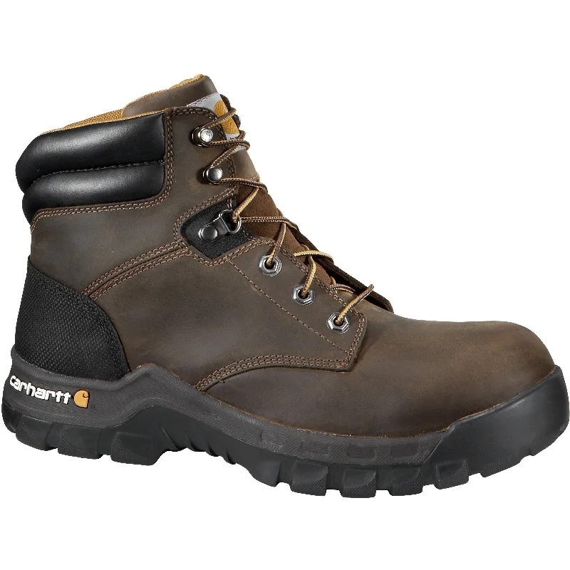 Carhartt Women's Rugged Flex 6" Comp Toe Work Boot - Brown - CWF5355