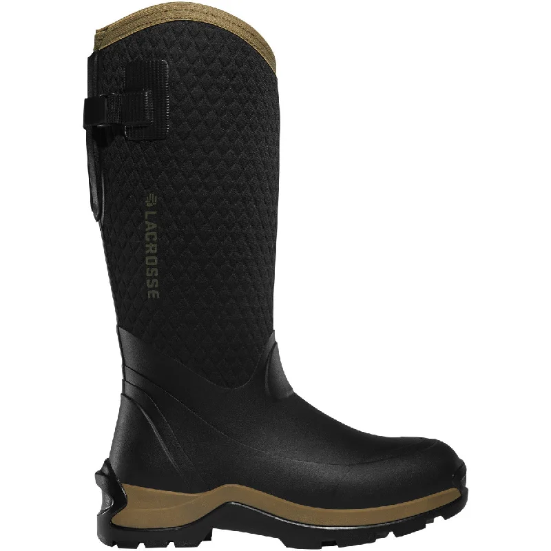 Lacrosse Women's Alpha Thermal 14" WP Rubber Work Boot - Black - 644108