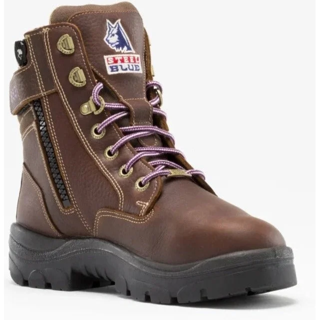 Steel Blue Women's Southern Cross Side Zip 6" WP Steel Toe MG Work Boot - 892853