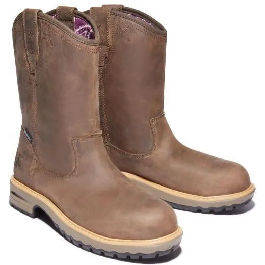 Timberland Pro Women's Ashlar PullOn Alloy Toe WP Work Boot- TB0A2959214