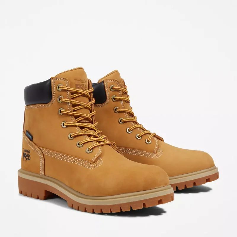 Timberland Pro Women's Direct Attach 6" WP Work Boot -Wheat- TB0A2QZX231