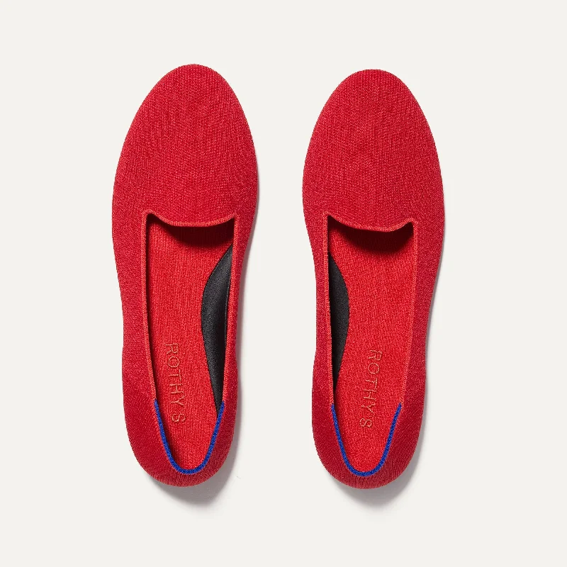 The Lounge Loafer - Bombshell Red