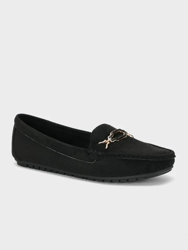 Womens "VIRAZ" Buckled Casual Moccasins