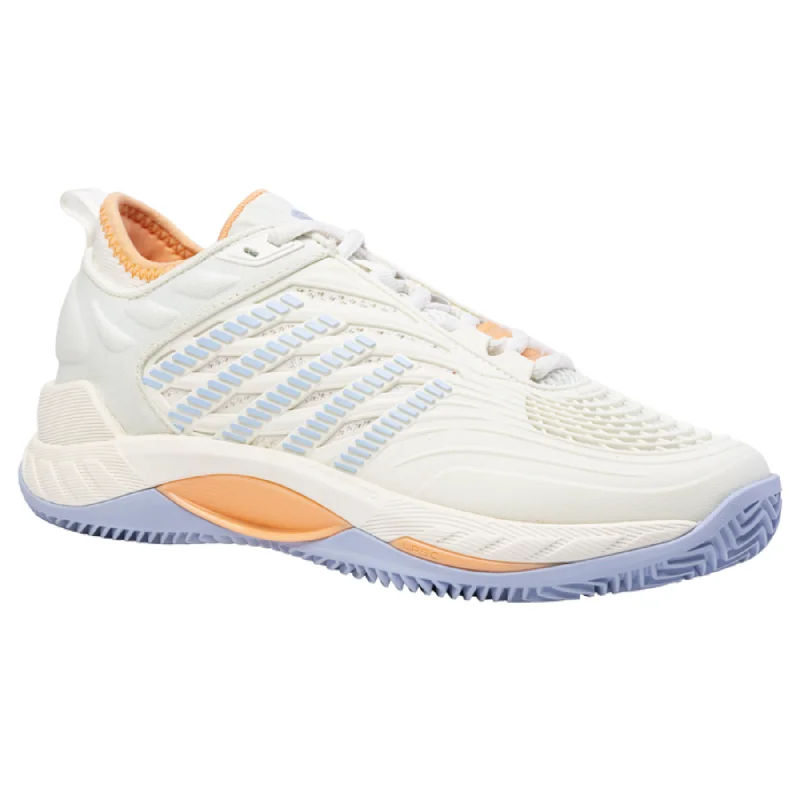 K Swiss Hypercourt Supreme 2HB WomenTennis Shoes - Star White/Heather/PchFuz