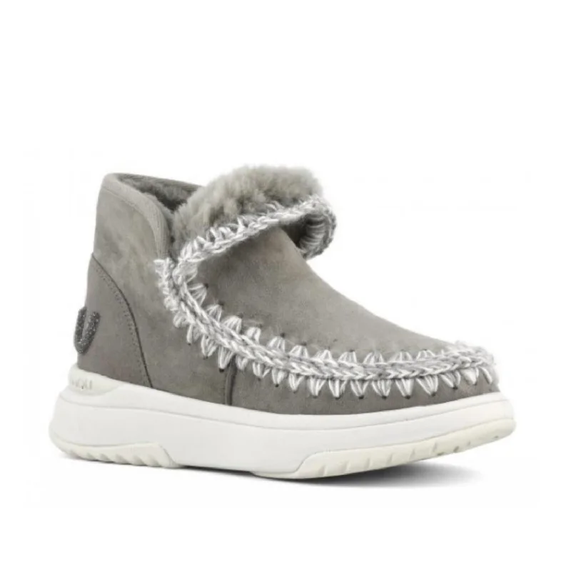 Women's Eskimo Jogger Boot In New Grey