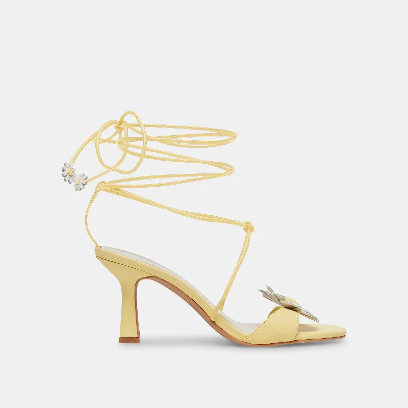 DAIZY HEELS YELLOW STELLA