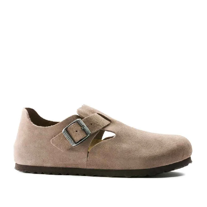 Birkenstock London Clog for Women - Taupe Suede