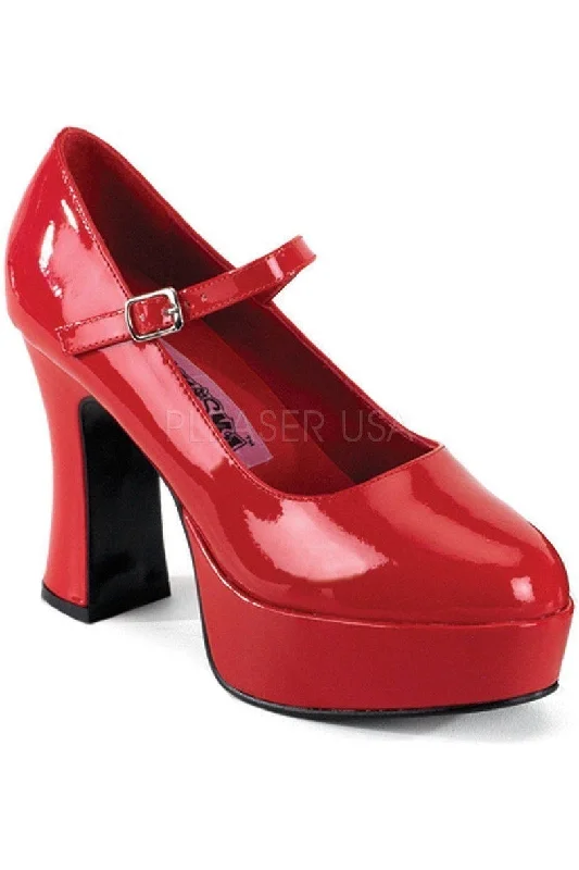 MARYJANE-50 Mary Jane | Red Patent